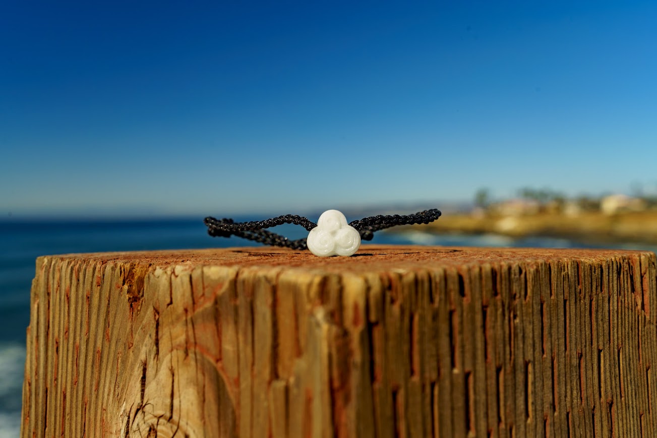 White Jade Air Nomads Bracelet