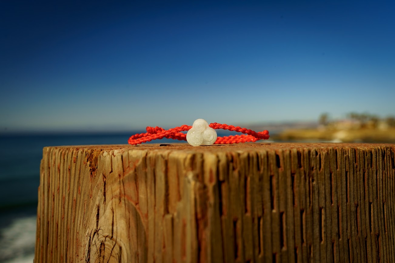 White Jade Air Nomads Bracelet