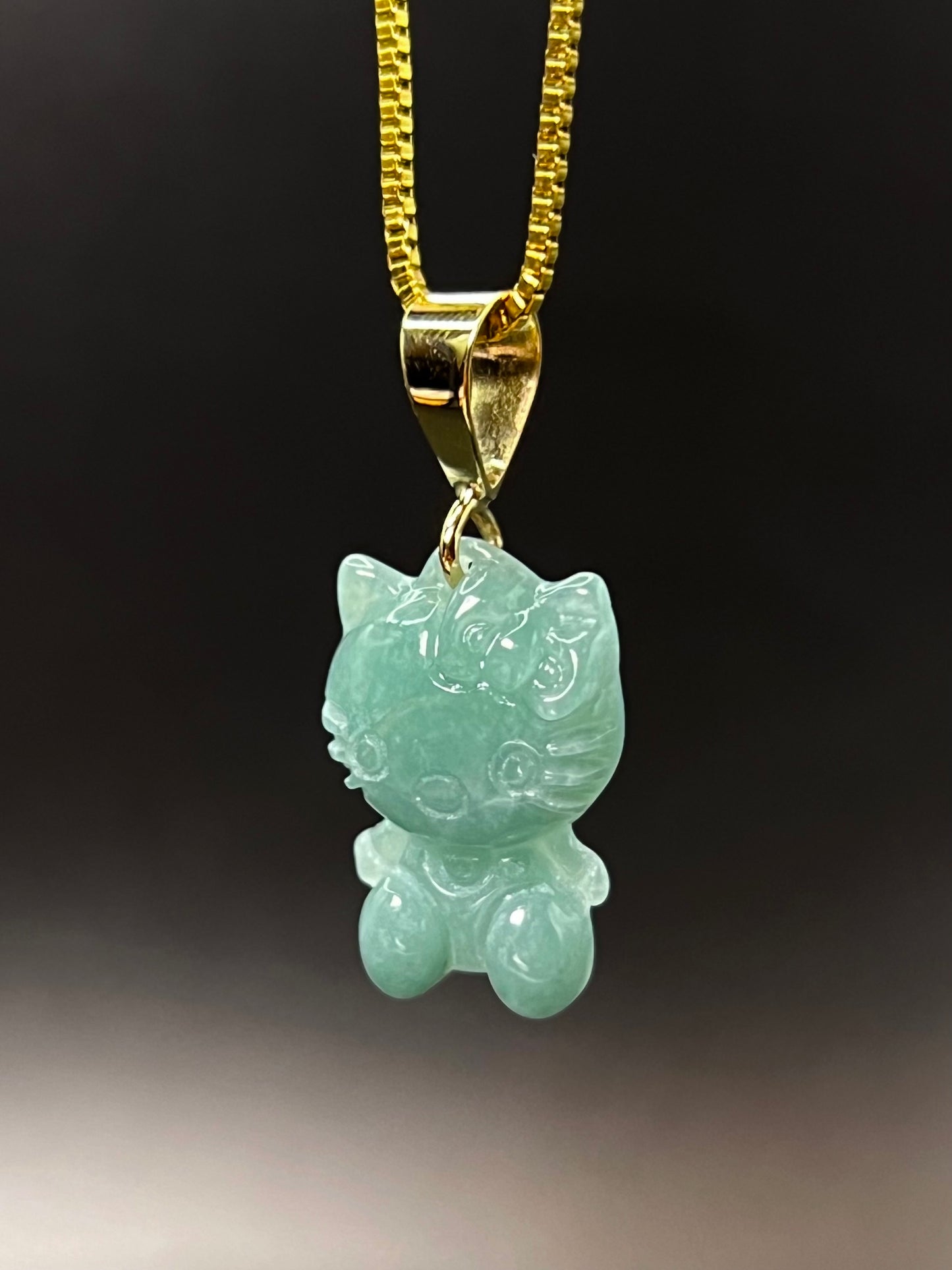 Blue Jade Hello Kitty