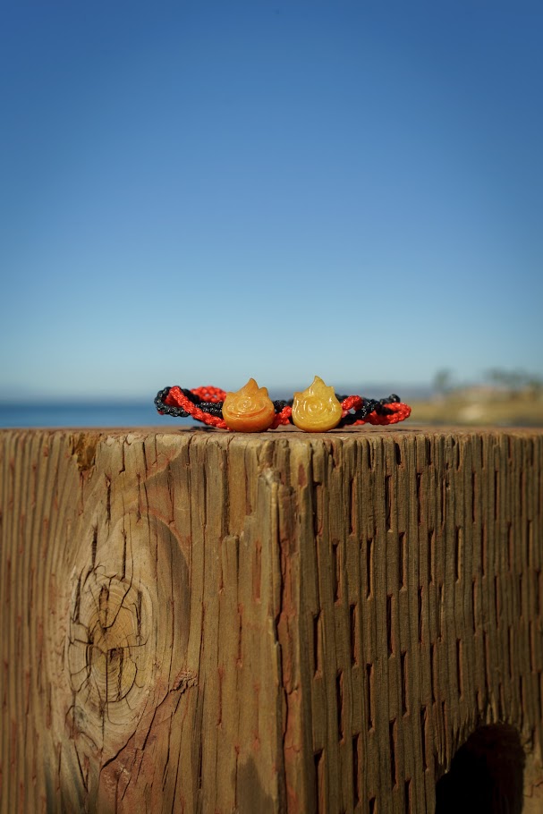 Red/White Fire Nation Bracelet