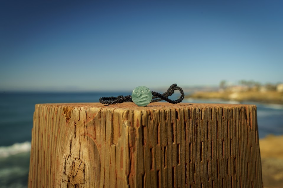 Blue Jade Water Tribe Bracelet