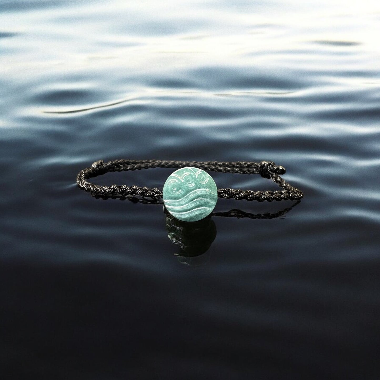 Blue Jade Water Tribe Bracelet