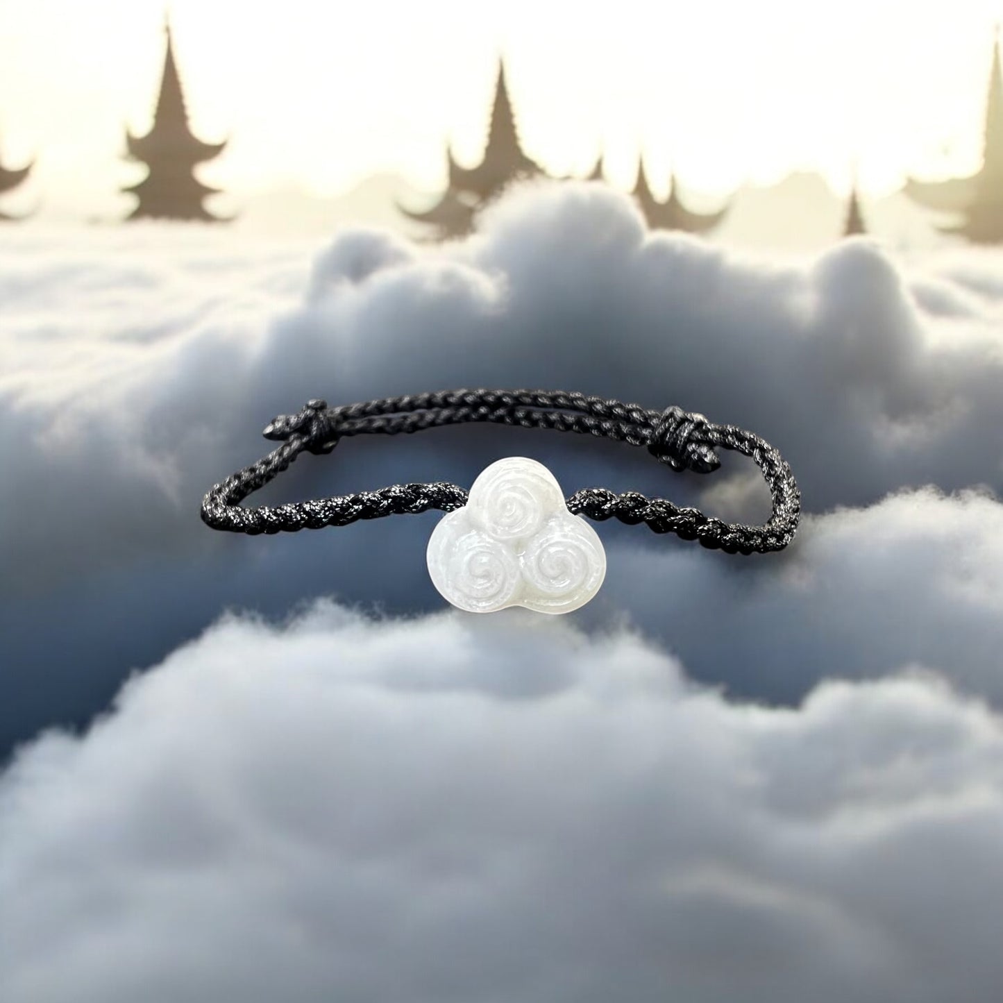 White Jade Air Nomads Bracelet