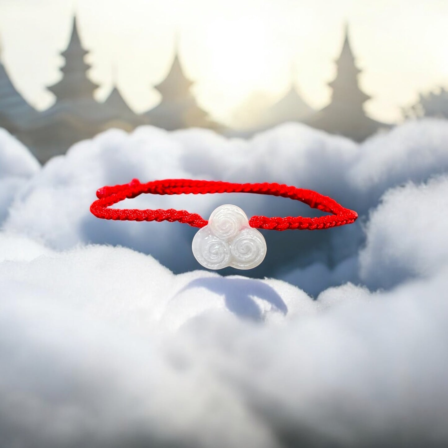 White Jade Air Nomads Bracelet