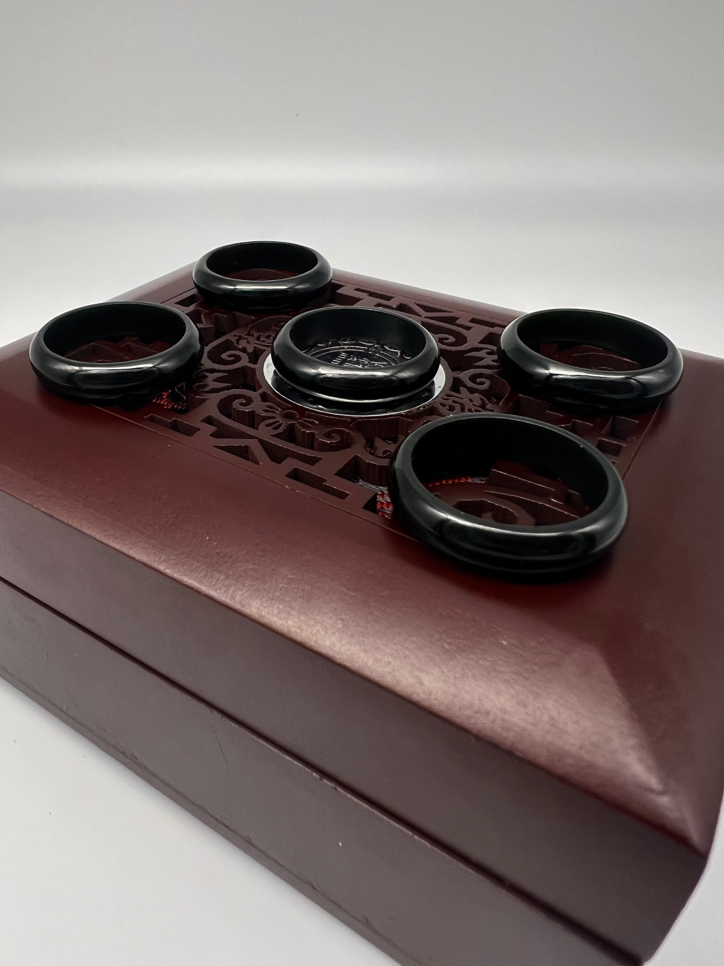 Black Jade Ring