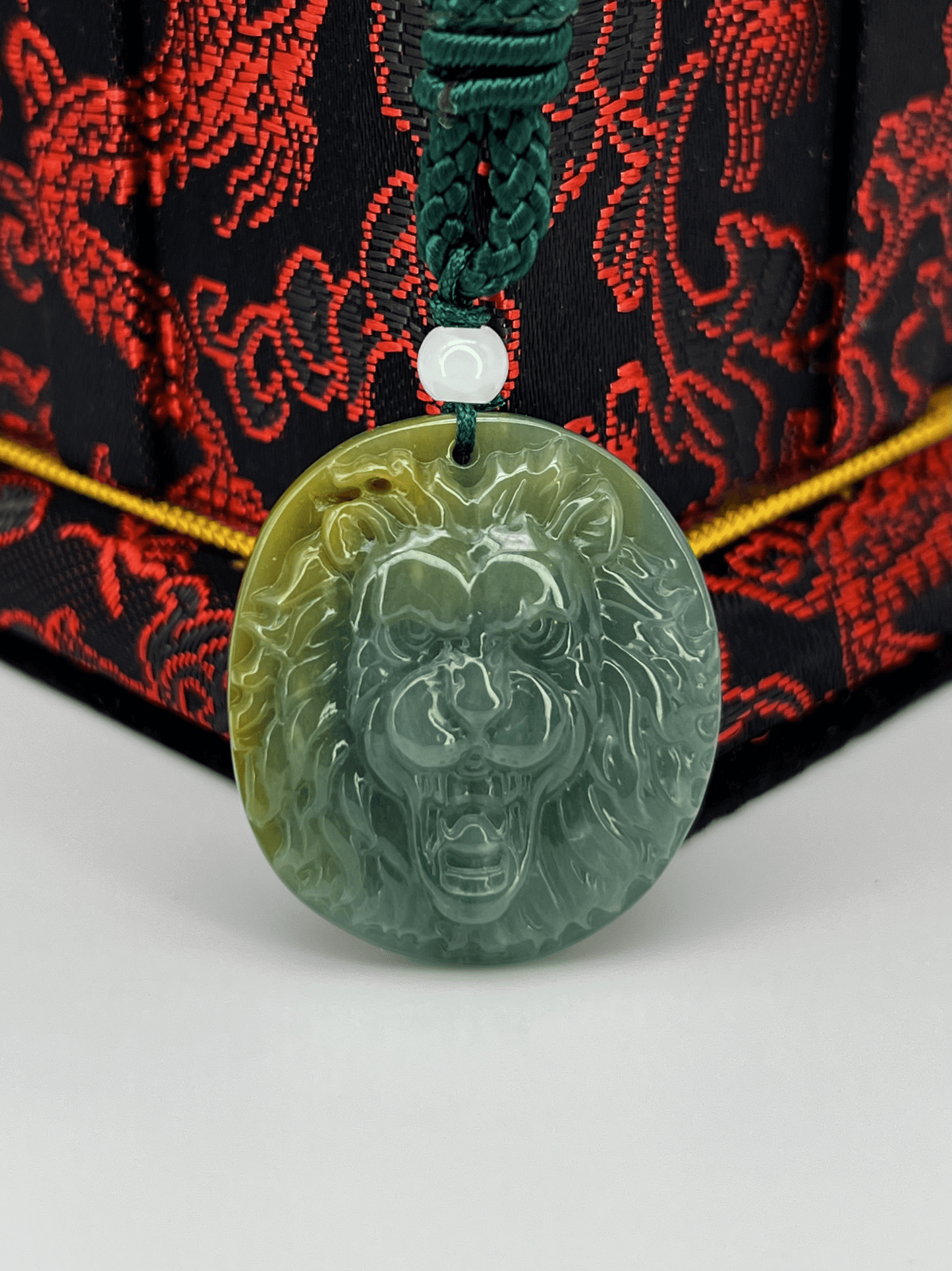 Blue Water Jade Lion (1 of 1)