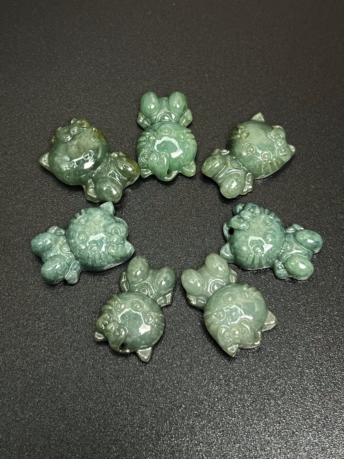 Green Jade Hello Kitty