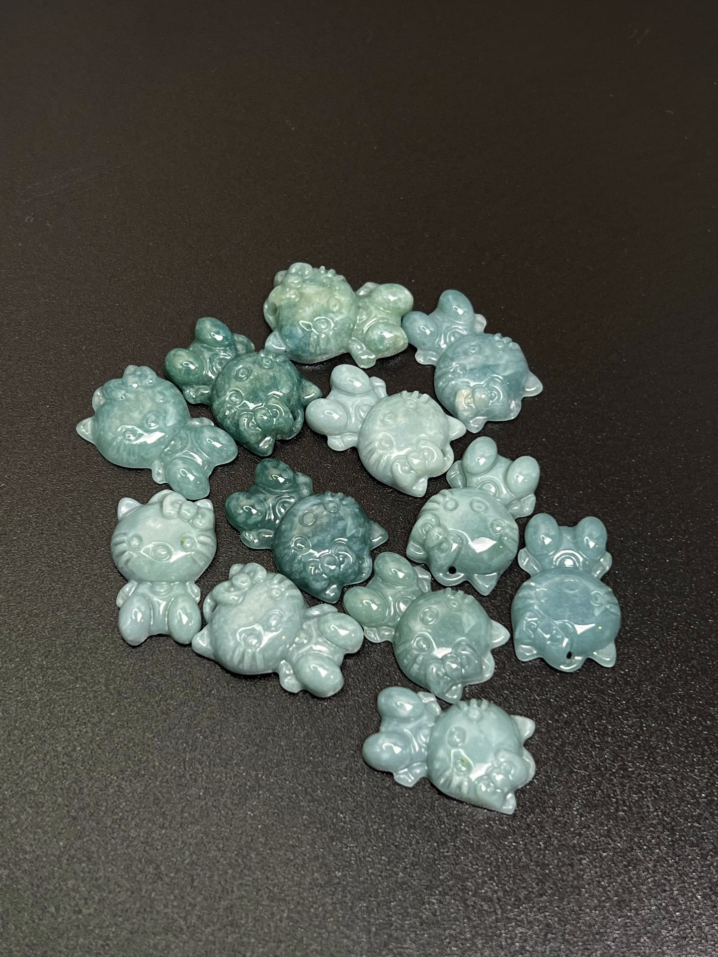Blue Jade Hello Kitty