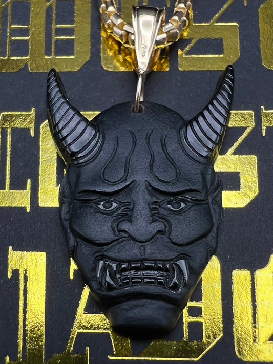 Black Jade Oni Mask